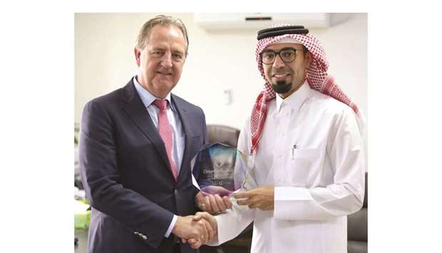 Dreama and Baladna officials mark the occasion.