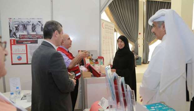 QRCS organised an array of health education activities as part of the recently-held 4th Qatar Patient Safety Week.