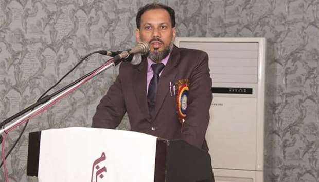 Shahabuddin Ahmed speaking at a recent event. (Photos supplied)