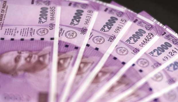The rupee closed at 72.49 a dollar yesterday, up 0.15% from its previous close of 72.60