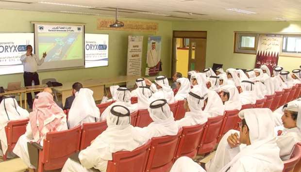 A total of 137 students participated in two interactive presentation sessions.