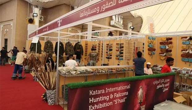 The five-day exhibition is being held at Wisdom Square in Katara - the Cultural Village.
