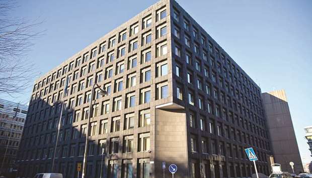 The headquarters of Swedenu2019s central bank in Stockholm. The Riksbank gave itself more scope to delay planned increases in interest rates as policy makers seemed unwilling to take any chances during a volatile week that risks ending in political turmoil.