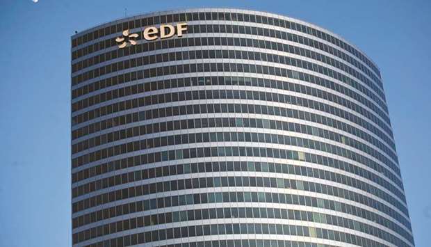 The headquarters of EDF in Paris. The French utility has discovered problems with the weldings and other components in some of its nuclear reactors, it said yesterday, sending its shares down more than 8% as investors worried about potential closures.