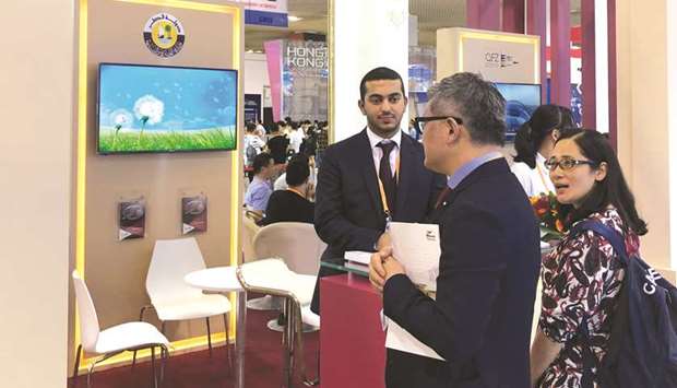 Ministry of Commerce and Industry as part of Qatar pavilion at China International Fair for Investment and Trade.