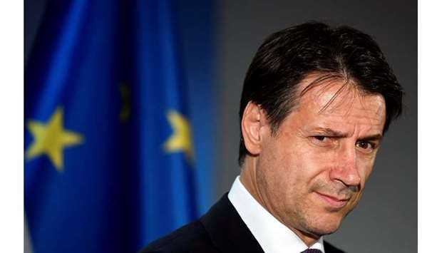 Prime Minister Conte: to unveil his cabinet next week.