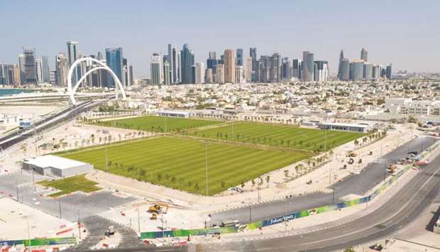 Each training facility for the FIFA World Cup Qatar 2022 will consist of two FIFA-compliant floodlit natural grass pitches, ancillary team facilities, team parking and spectator areas for public training sessions.