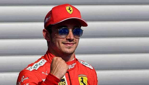 Ferrari's Monegasque driver Charles Leclerc