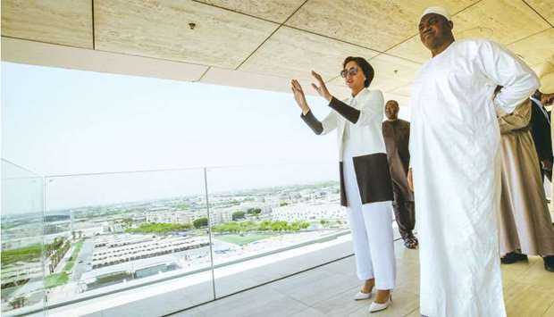 Gambia president tours Qatar Foundation