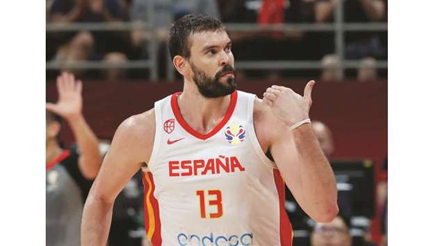 Marc Gasol proved his enduring quality by saving Spain in Fridayu2019s double overtime victory over Australia to set up a World Cup final against Argentina today. (Reuters)
