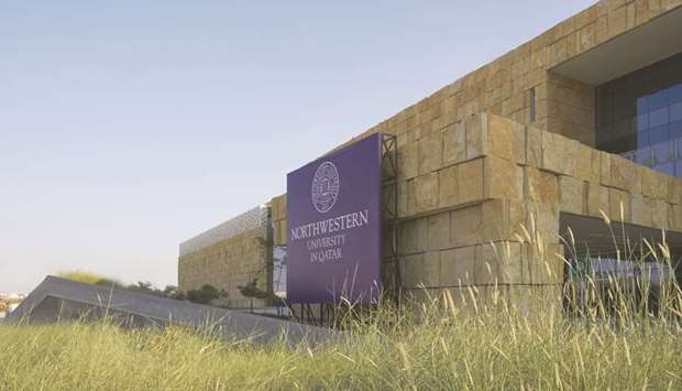 The Northwestern University in Qatar campus in Doha.