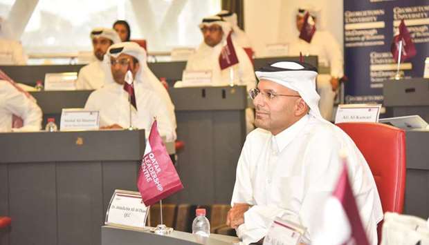 HE Sheikh Dr Abdulla bin Ali al-Thani, board member and managing director of QLC.
