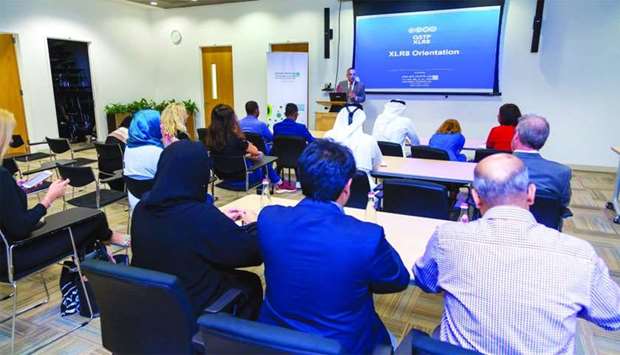 Participants during the XLR8 orientation programme.rnrn