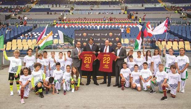AS Roma and Generation Amazing signed a four-year agreement which will see them collaborate across legacy, education, digital media and CSR areas.