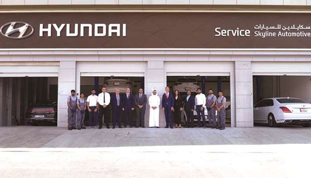 The new Hyundai Quick Service Centre.