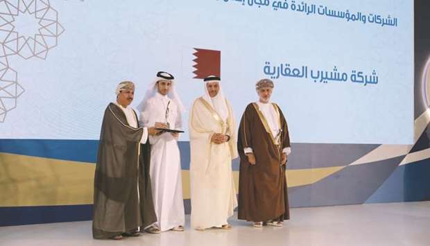 Msheireb Propertiesu2019 Hamad al-Naemi receiving the award.