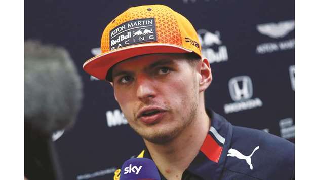 Red Bullu2019s Max Verstappen ahead of the Singapore Grand Prix. (Reuters)