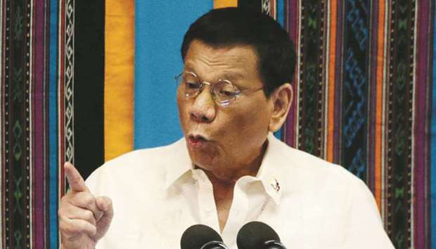 Duterte: under scrutiny