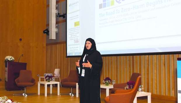 Dr al-Ishaq addressing the conference.