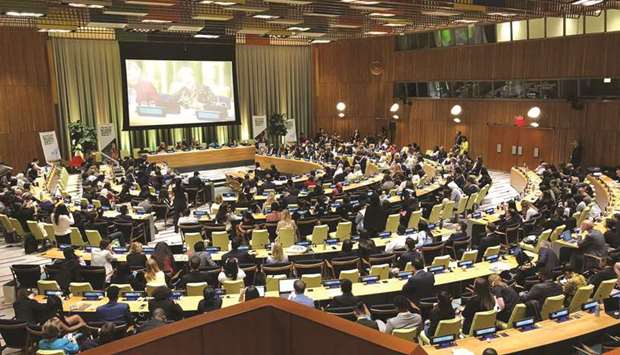The UN Youth Climate Summit.