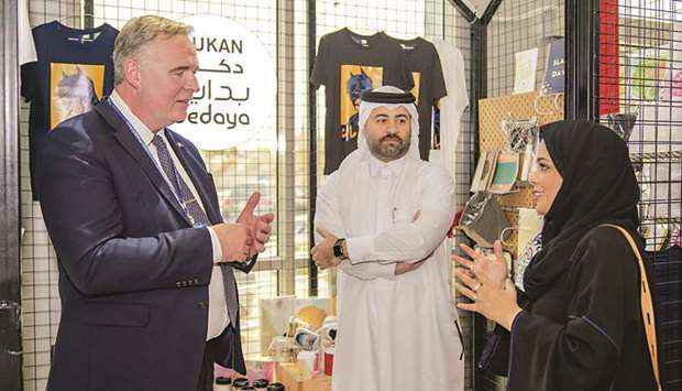 Dukan at the University of Aberdeen in Doha is a platform for SMEs to promote products related to the education sector.