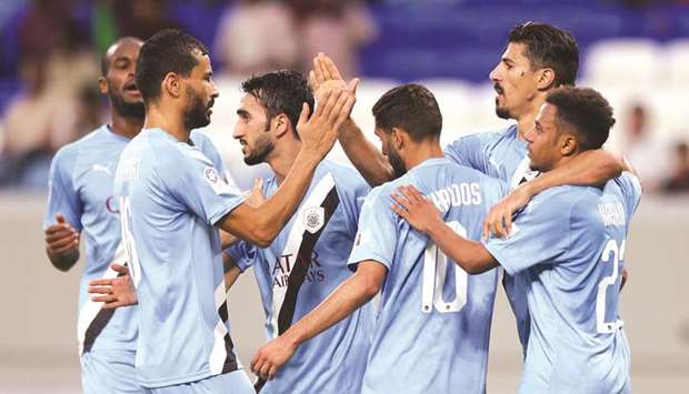 Al Sadd, who are third in the table with nine points, are the only side with an all-win record.
