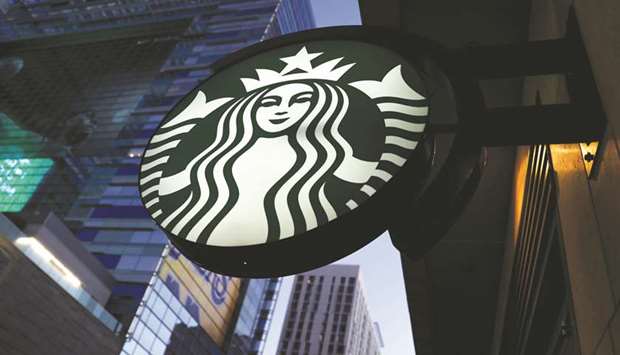 A Starbucks sign is shown on one of the companies stores in Los Angeles. The EU General Court in Luxembourg said that the EU failed to show that coffee giant Starbucks was granted an unfair tax deal by the Netherlands.