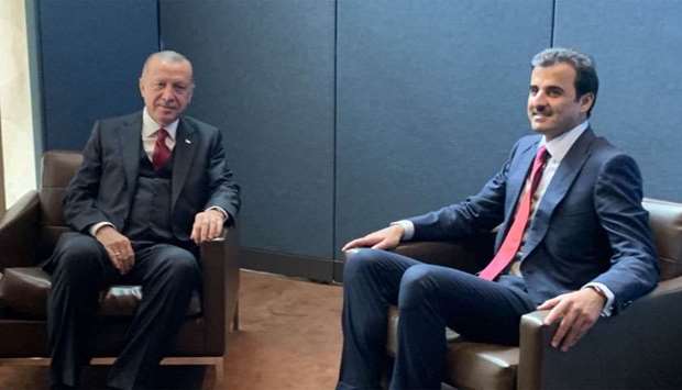 Amir meets Turkish presidentrnrn