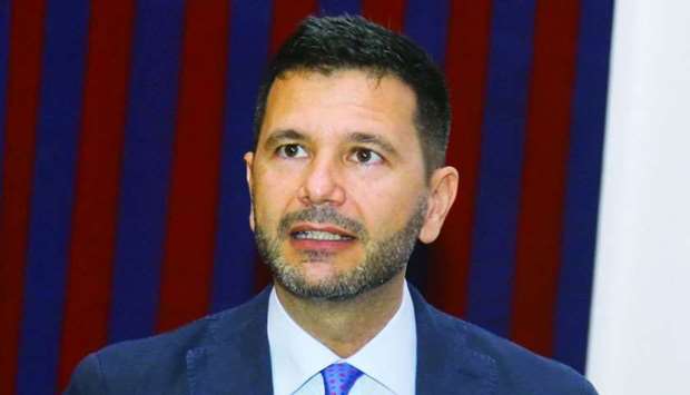 Italian ambassador to Qatar Pasquale Salzano.rnrn
