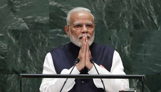 (File photo) Narendra Modi, Prime Minister of India. 