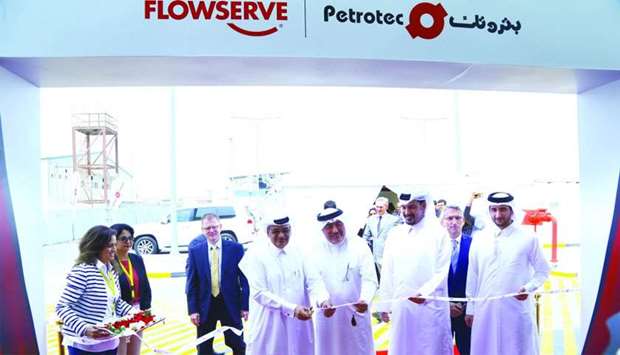 The inauguration of Petrotec's new dry gas repair and testing facility.rnrn