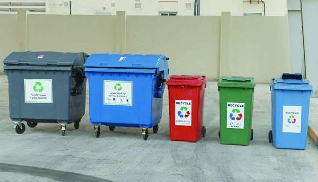 Containers for waste sorting