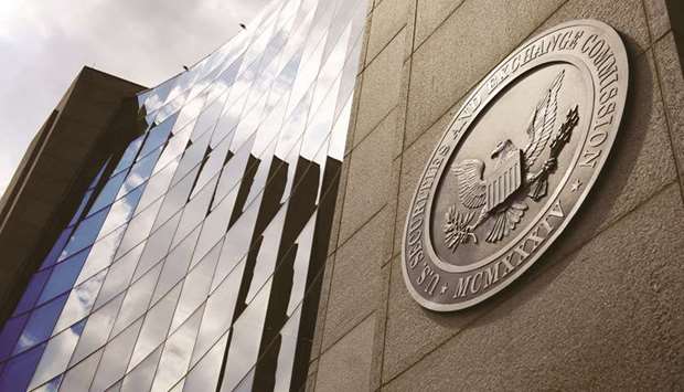 The US Securities and Exchange Commission headquarters in Washington, DC. Almost 70 companies have registered with the SEC for an IPO, according to research firm Renaissance Capital, which estimates companies could raise more than $15bn from September until the end of 2019.