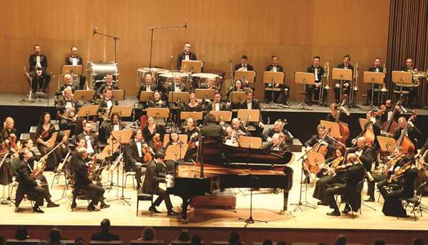 CONCERT: The Qatar Philharmonic Orchestra (QPO) began its 2019-20 season with the concert titled u2018Dvo?k symphony no. 8u2019. Photos by Shemeer Rasheed