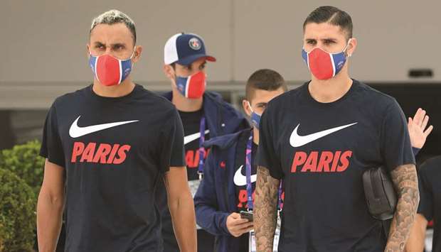 Six of the Paris Saint-Germainu2019s players have tested positive for Covid-19. (AFP)