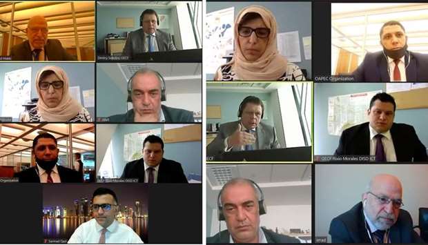 Gas Exporting Countries Forum (GECF) and Organisation of Arab Petroleum Exporting Countries (Oapec) held a virtual meeting on Monday to u201cgive a thrustu201d to their bilateral relationship.