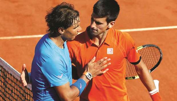 Rafael Nadal (left) beat Novak Djokovic in 2019 Rome final. (Reuters)