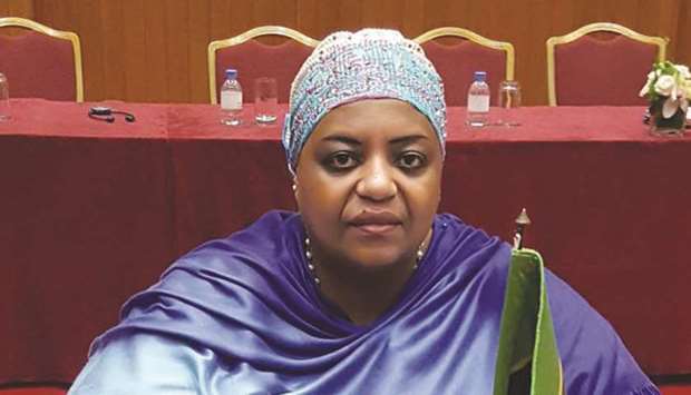 Tanzanian ambassador Fatma Mohamed Rajab.
