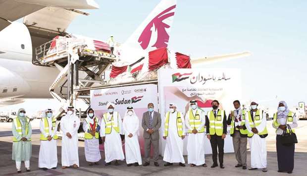 Qatar Airways flies essential supplies to Sudanrnrn