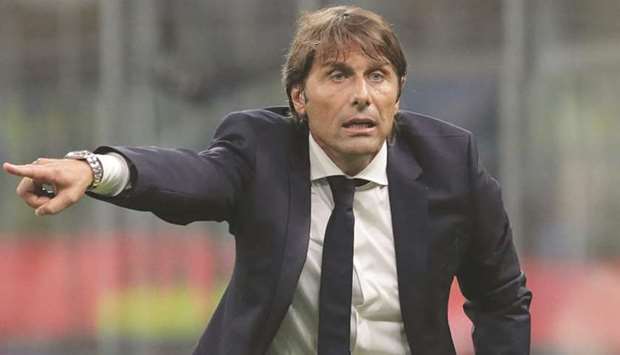 Inter Milan coach Antonio Conte.