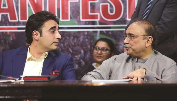 Bilawal Bhutto Zardari and his father Asif Ali Zardari: paid Rs294,117 and Rs2,891,455 in taxes, respectively.