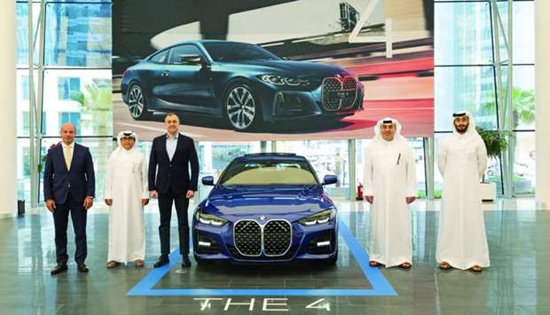 The new BMW 4 Series, 5 Series, 6 GT and M5 unveiled for the first time in Qatar.