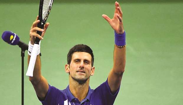  (File photo) Novak Djokovic