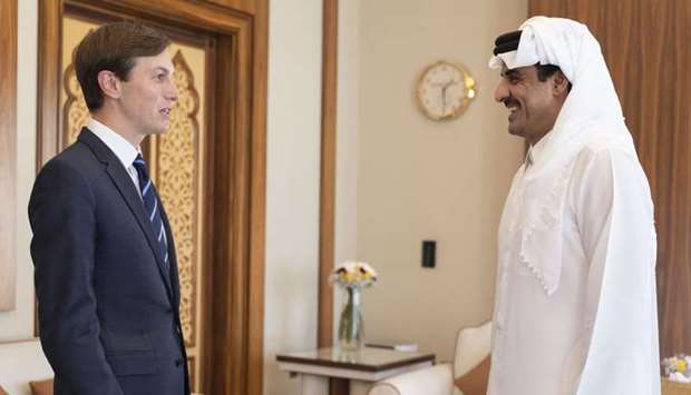 Amir meets Senior Adviser to US Presidentrnrn