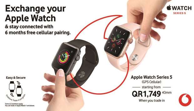 Vodafone offers unique Apple Watch trade-in planrnrn