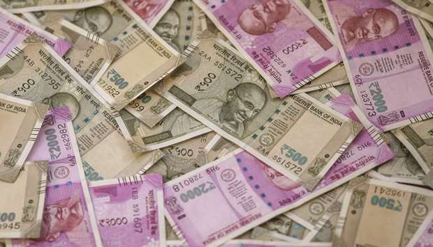 The rupee depreciated 20 paise and settled at 73.58 against the US dollar yesterday tracking negative domestic equities