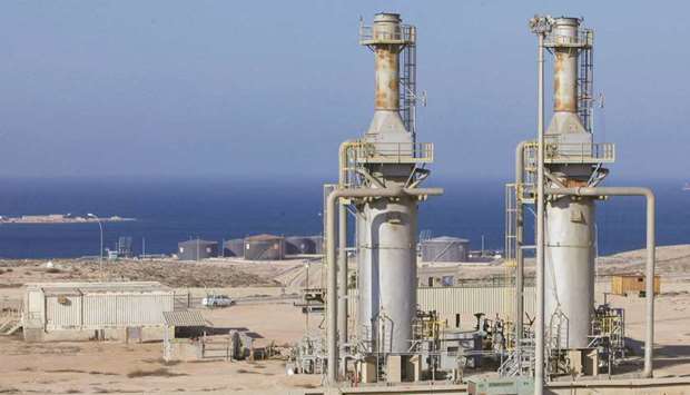 A general view of the Marsa al Hariga oil port in the city of Tobruk, Libya (file). The NOC has allowed exports to resume days earlier from the Hariga and Brega terminals. The three ports had been shut down since January as part of a wider blockade.