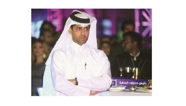 Nasser al-Khelaifi, President of PSG and beIN Media Group.