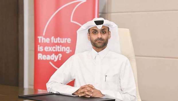 Vodafone Qataru2019s chief human resources officer, Khames Mohamed al-Naimi.