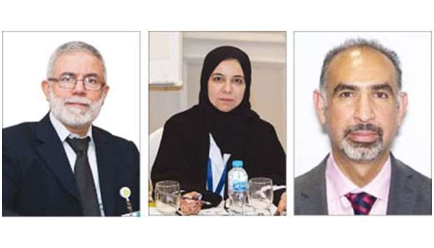 Prof Abou-Samra, Dr Samya al-Abdulla and Dr Samya al-Abdulla